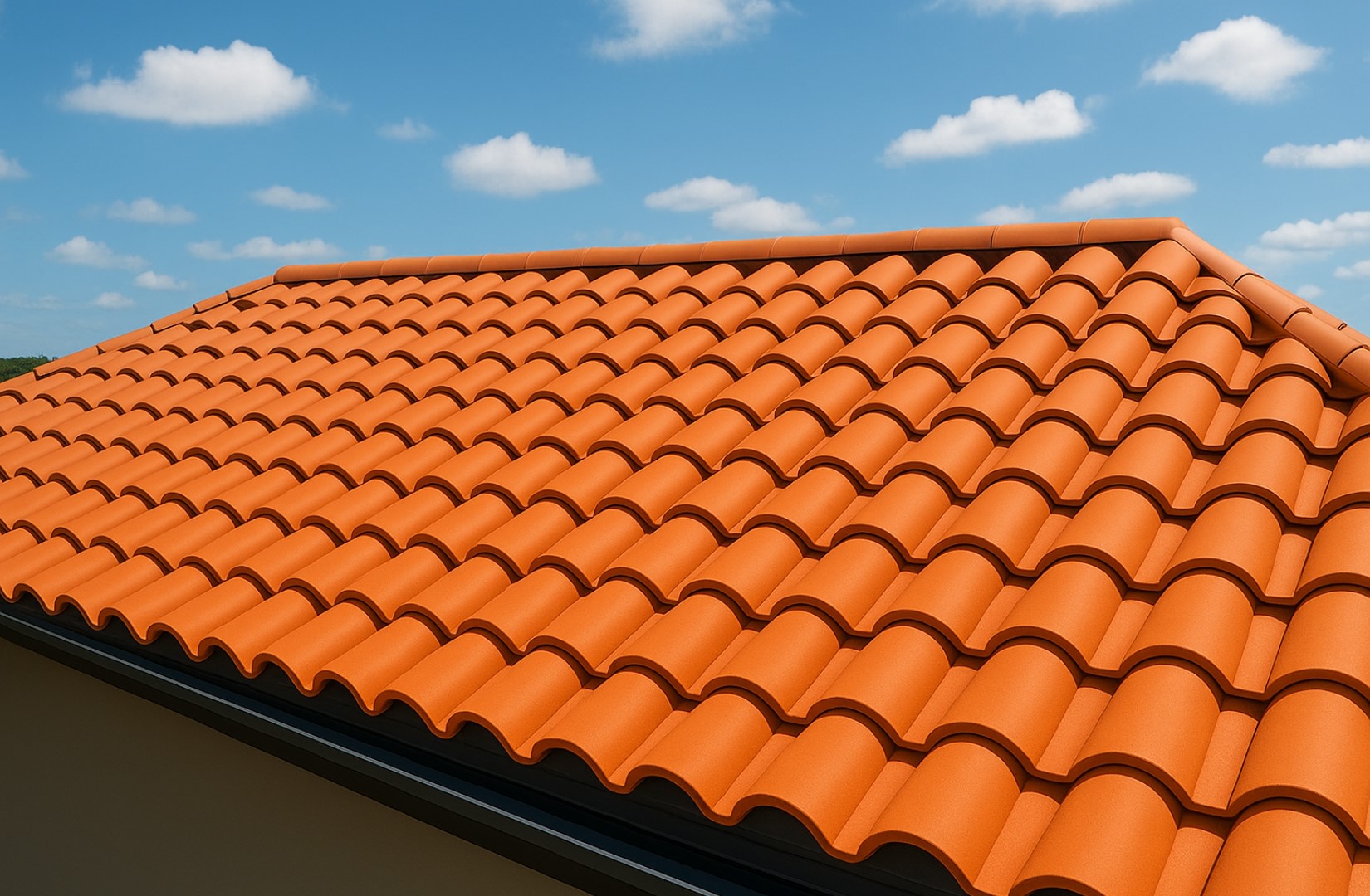 Tile roof replacement project