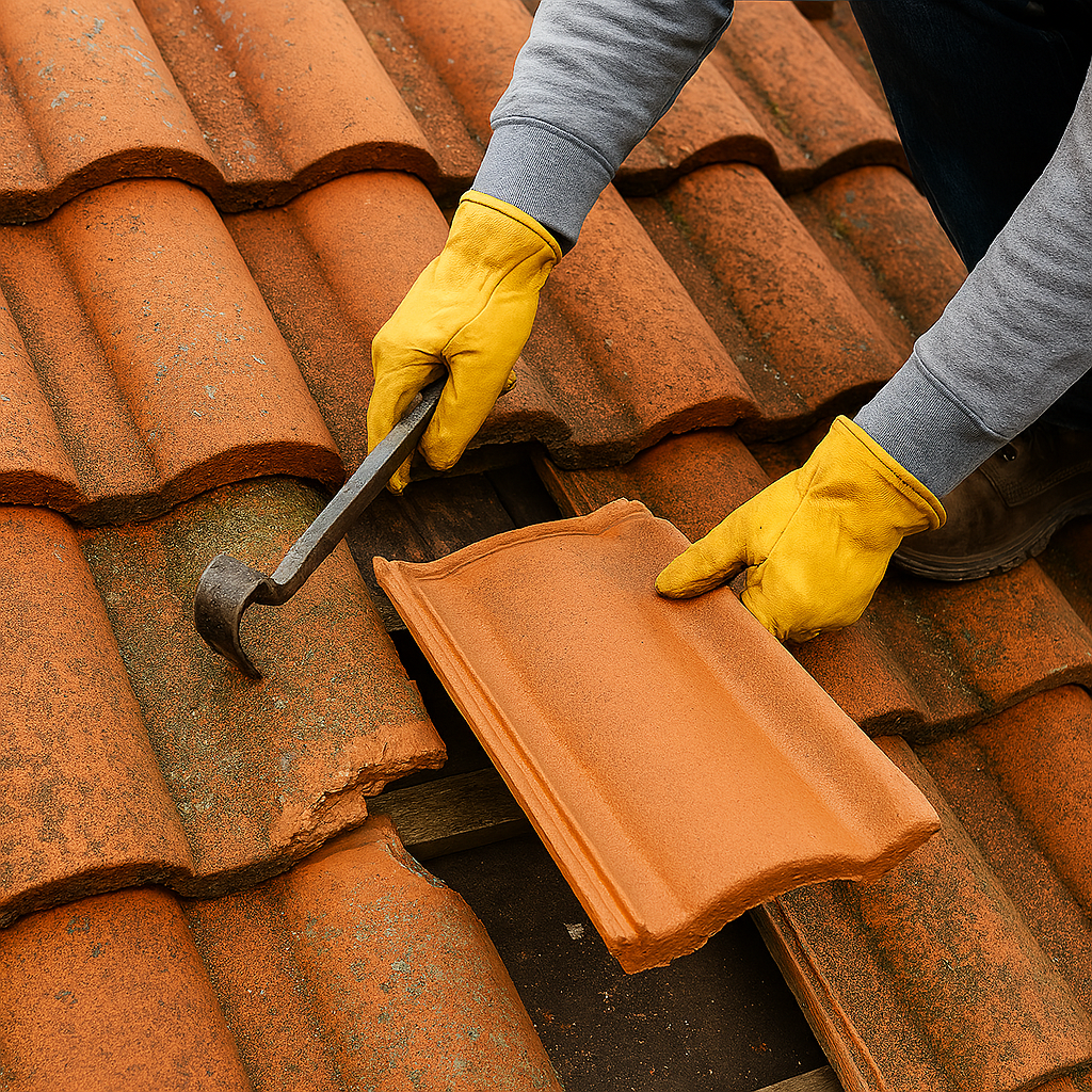 Tile Roof Replacement